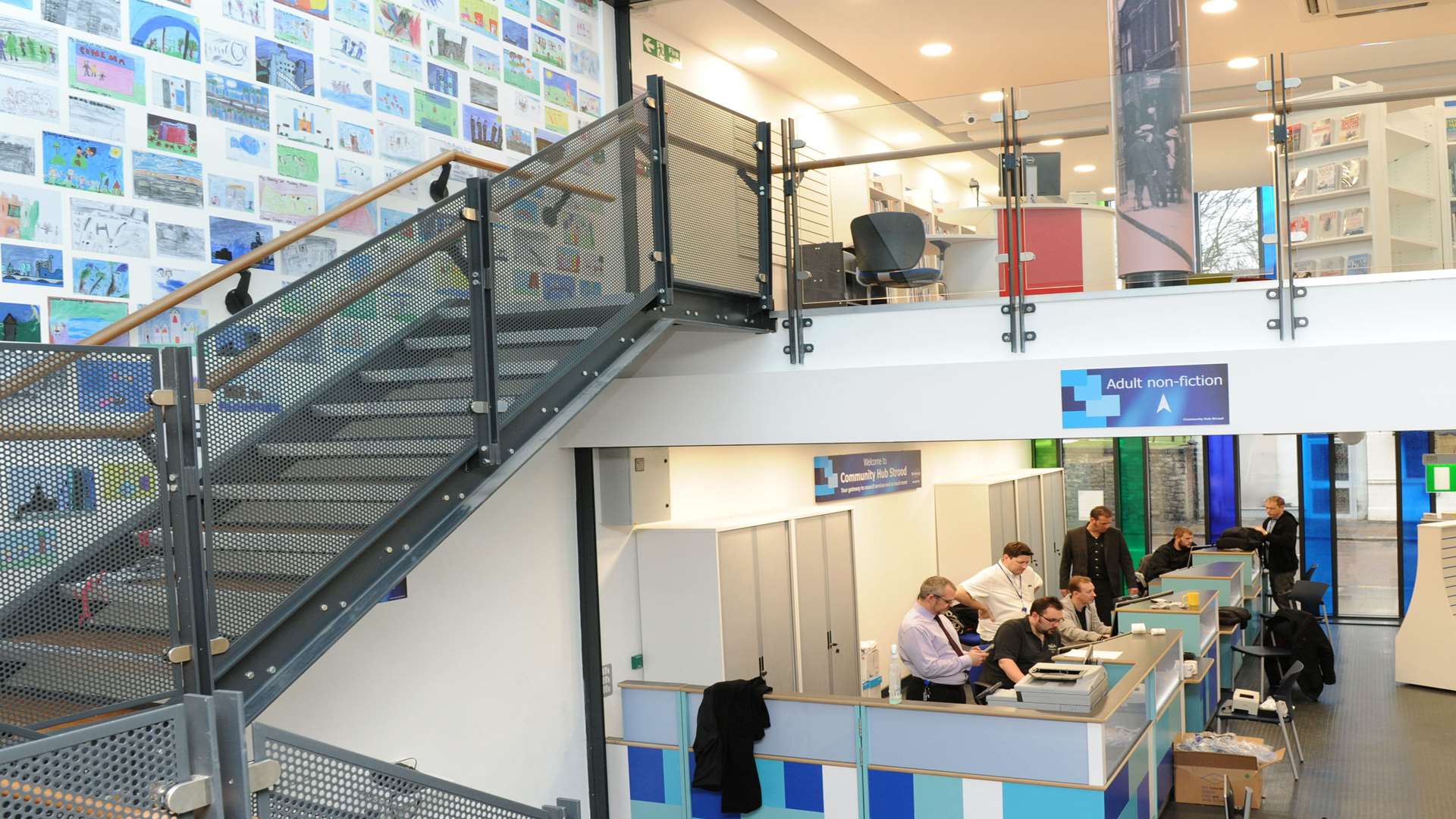 New Strood Library/community hub, High Street, Strood.