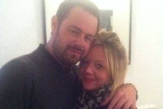 TV star Danny Dyer with Michelle Mclardie