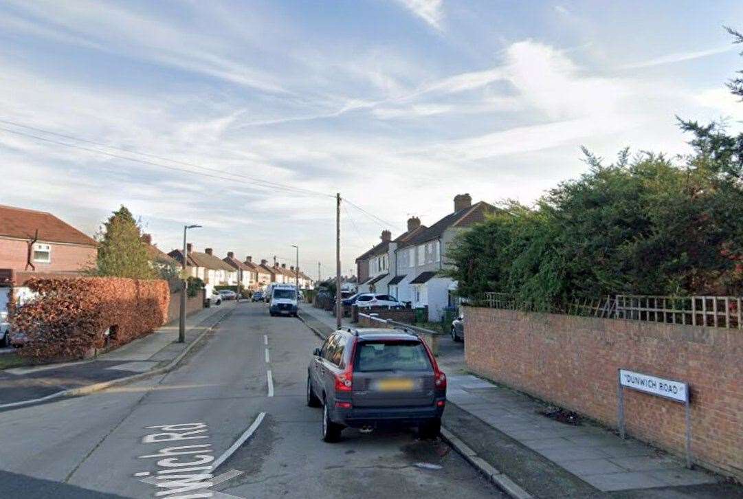 Officers were called to a property on Dunwich Road, Bexley on Friday (November 15) after concerns were raised about the safety of a woman. Picture: Google Maps