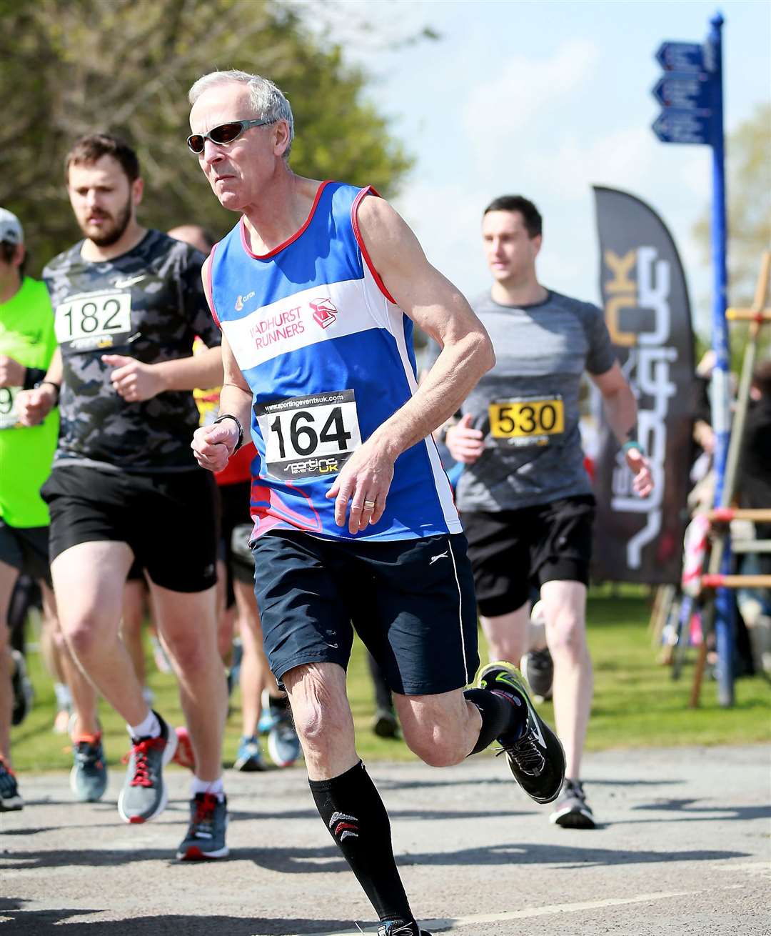 Participants in last year's Island Run in Sheerness