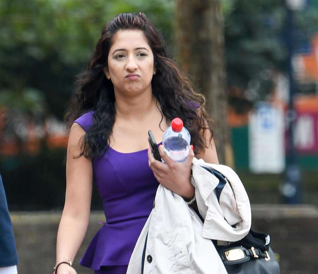 Kuljit Kaur outside court. Picture: IKMPIXS