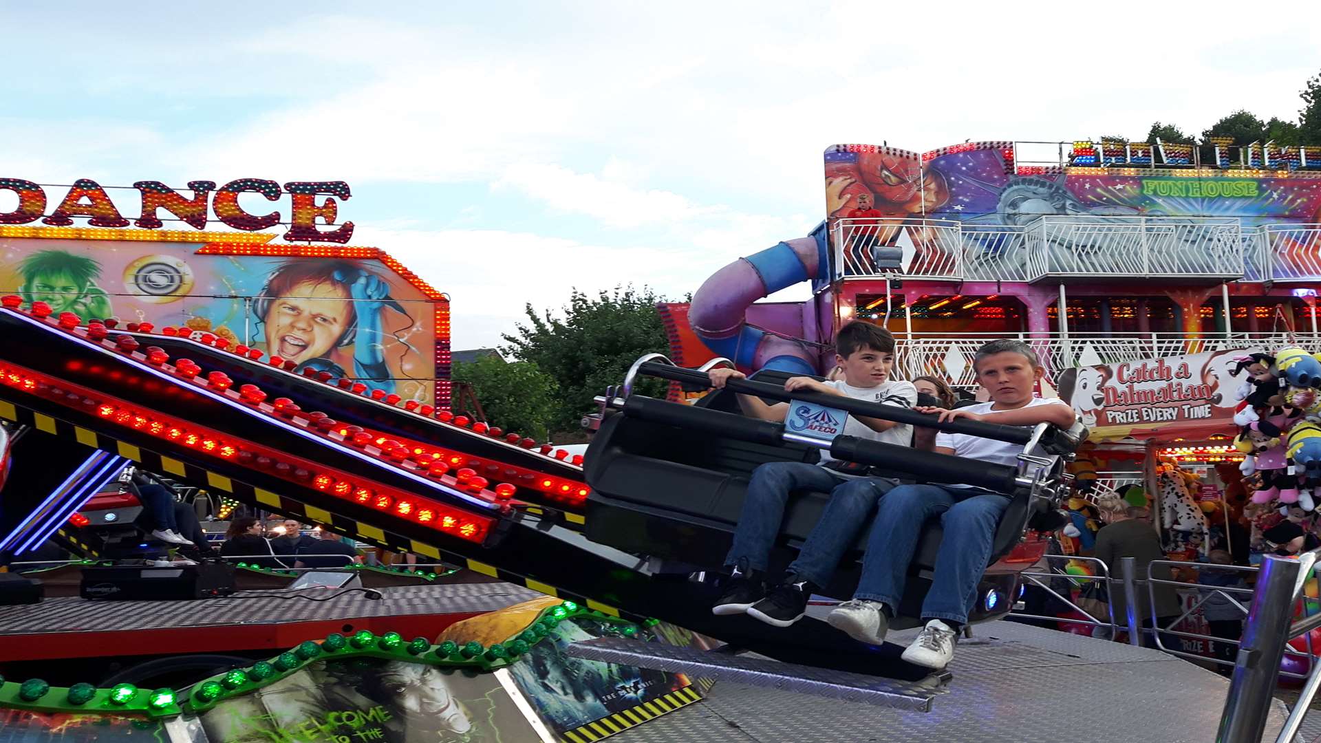 Sheerness carnival funfair.