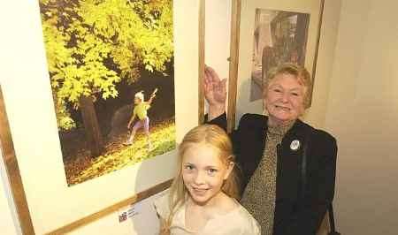 BIG SMILE PLEASE: Overall winner in the over 18 category Eileen Carey with her model, 10-year-old Sidonie Carey-Green. Picture: JOHN WARDLEY