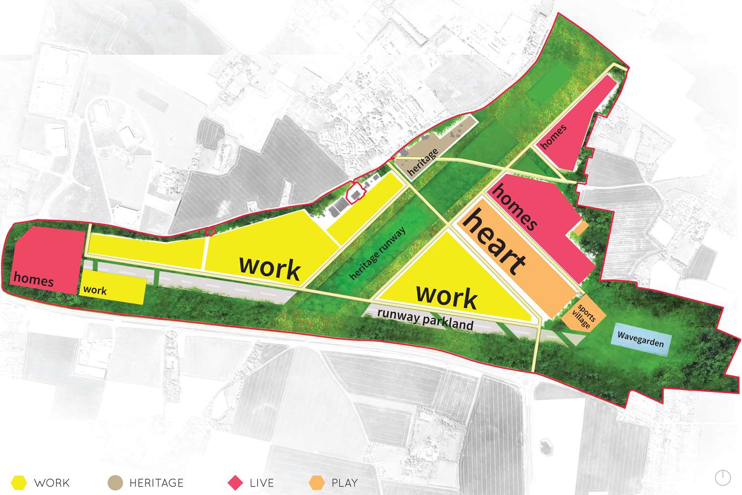 The updated plans for Stone Hill Park