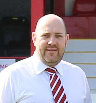 Whitstable Town chairman Steve Clayton