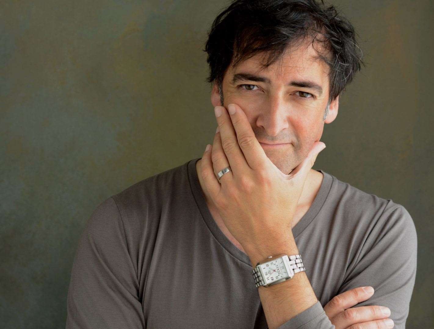 Alistair McGowan, star of Spitting Image and the Big Impression, is bringing his new Piano Show to the Gulbenkian in Canterbury. Picture: Highfield Productions