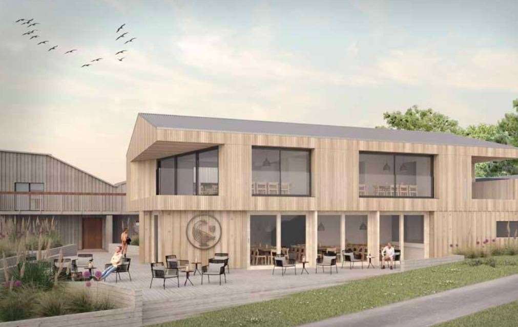 How The Nest Building at Gusbourne Vineyard could look. Photo: Gusbourne Vineyard