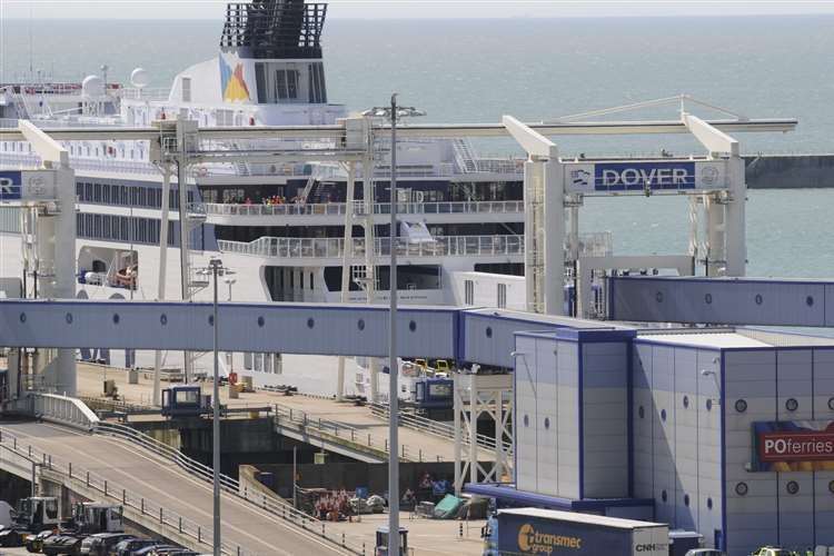 You can spot the Port of Dover in the Trollied Christmas special