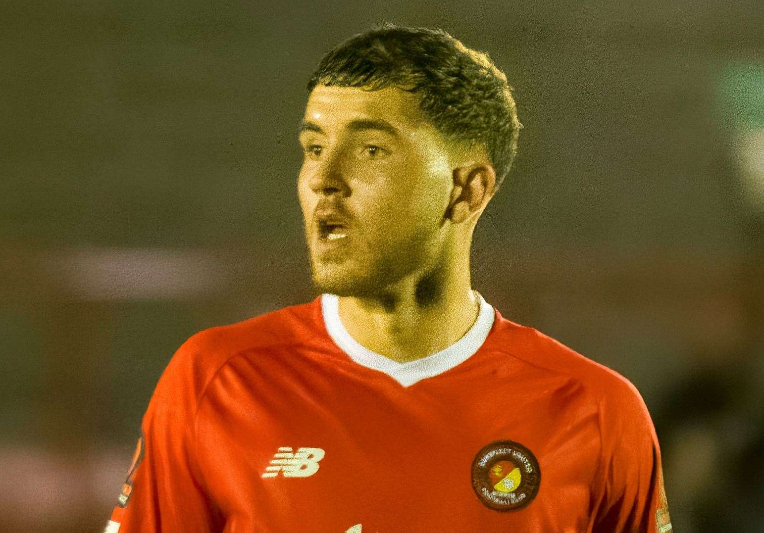 Tommy Fogarty - on loan at Ebbsfleet from Birmingham City. Picture: Ed Miller/EUFC