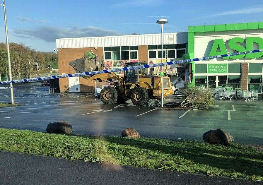 A cash machine has been stolen from the Asda in Tunbridge Wells. Picture: Will Vernon (8267407)