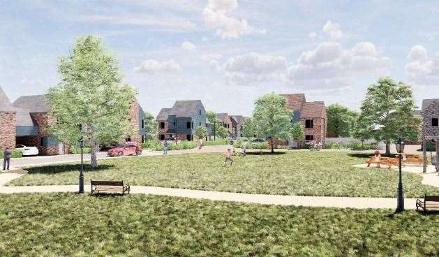 Plans for the 132 homes in the heart of Dymchurch have now been approved. Picture: RDA Architects/Redbridge Estates Ltd