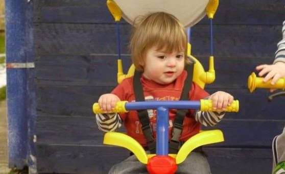 Logan was a “typical cheeky toddler” but suffered his first seizure shortly after his first birthday