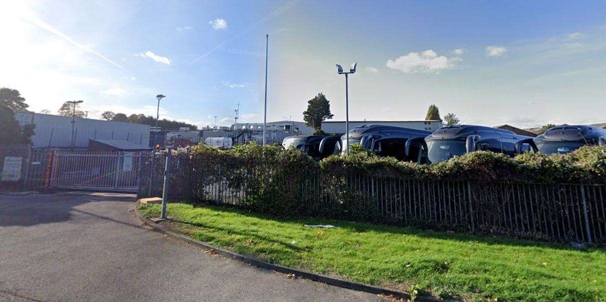 The Kings Ferry depot in Eastcourt Lane, Gillingham