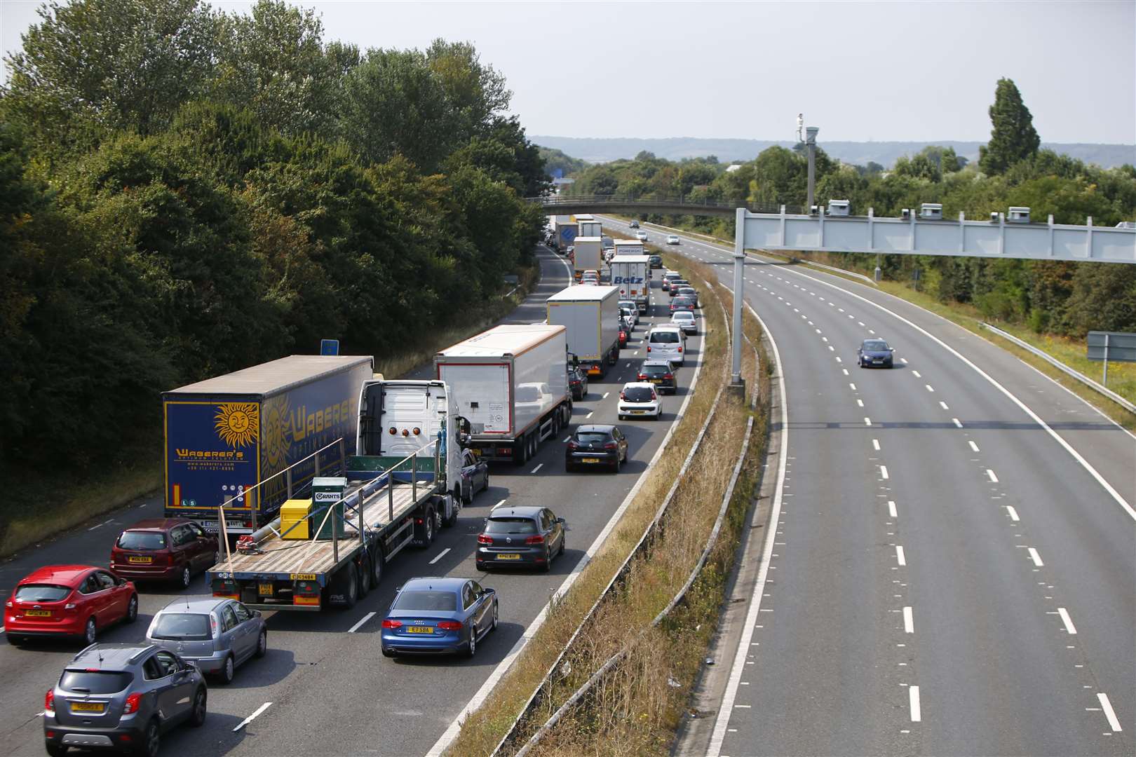 The SOS button could save lives in the event of an accident, says National Highways