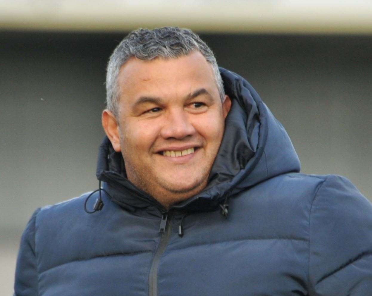 Maidstone United manager Hakan Hayrettin Picture: Steve Terrell