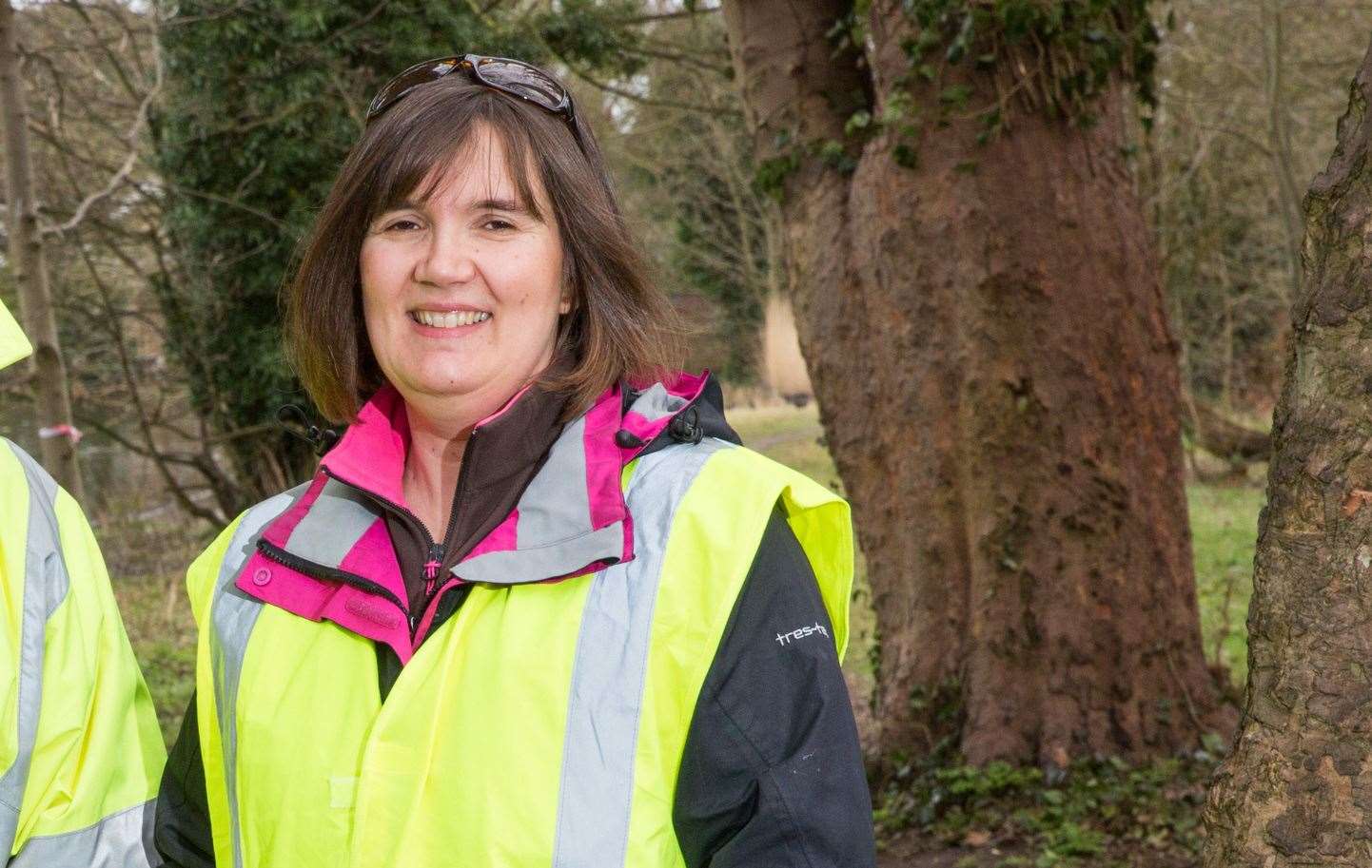 Cllr Michelle Tatton on a litter pick. Picture: Matthew Walker FM4696528 (5097293)