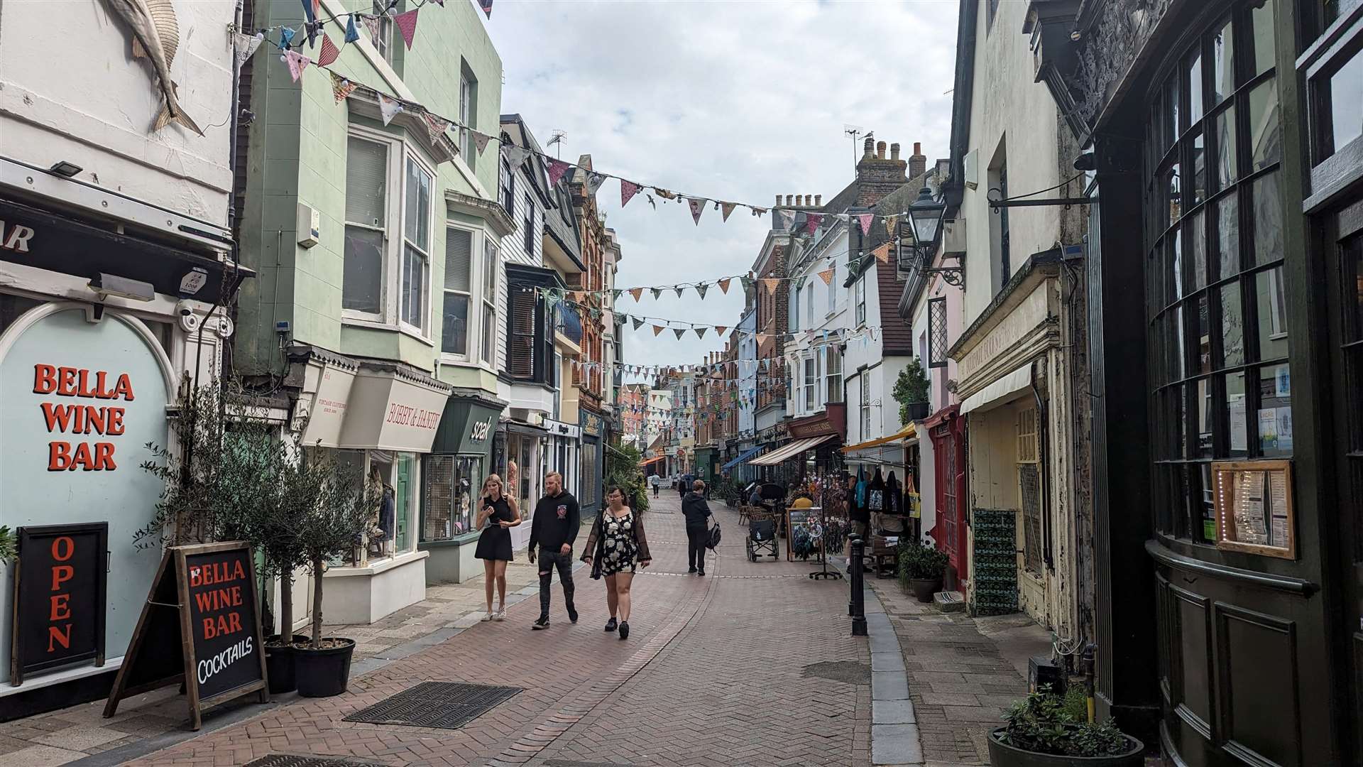 George Street in Hastings Old Town