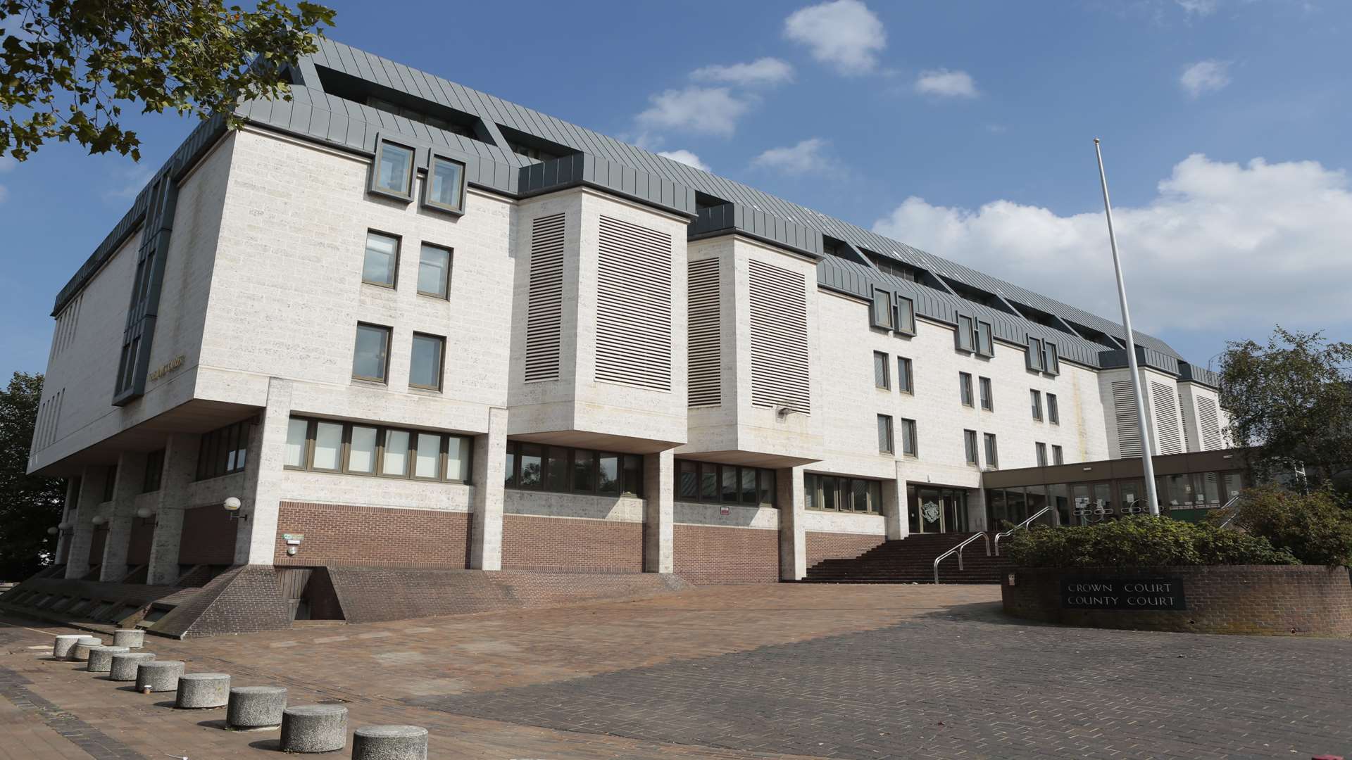 Nobody is being allowed into the crown court. Picture: Martin Apps