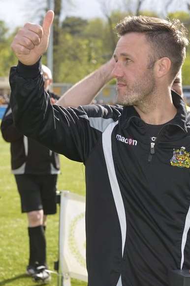 Maidstone boss Jay Saunders