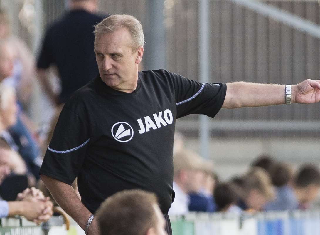 Tony Burman saw Dartford come from behind to beat Weston-super-Mare Picture: Andy Payton