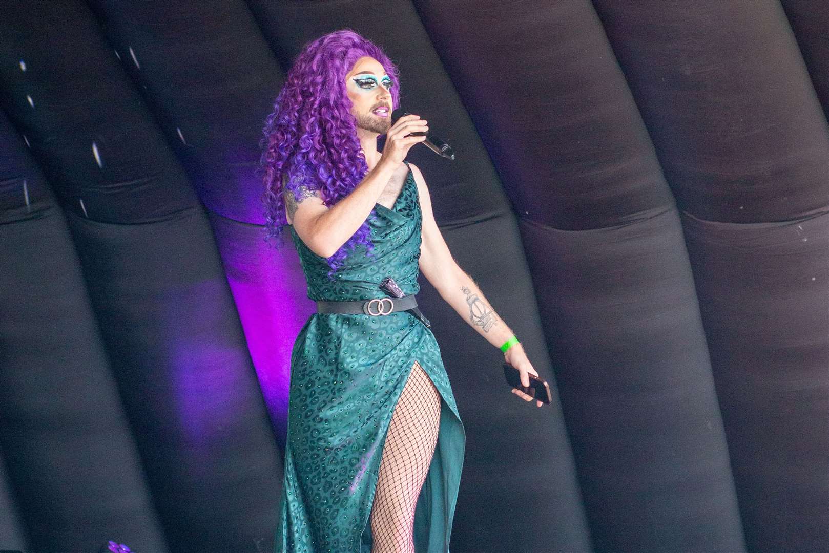 Miss Di Vour performed at last year’s Dover Pride and will be back this year. Picture: David Goodson/Dover Pride