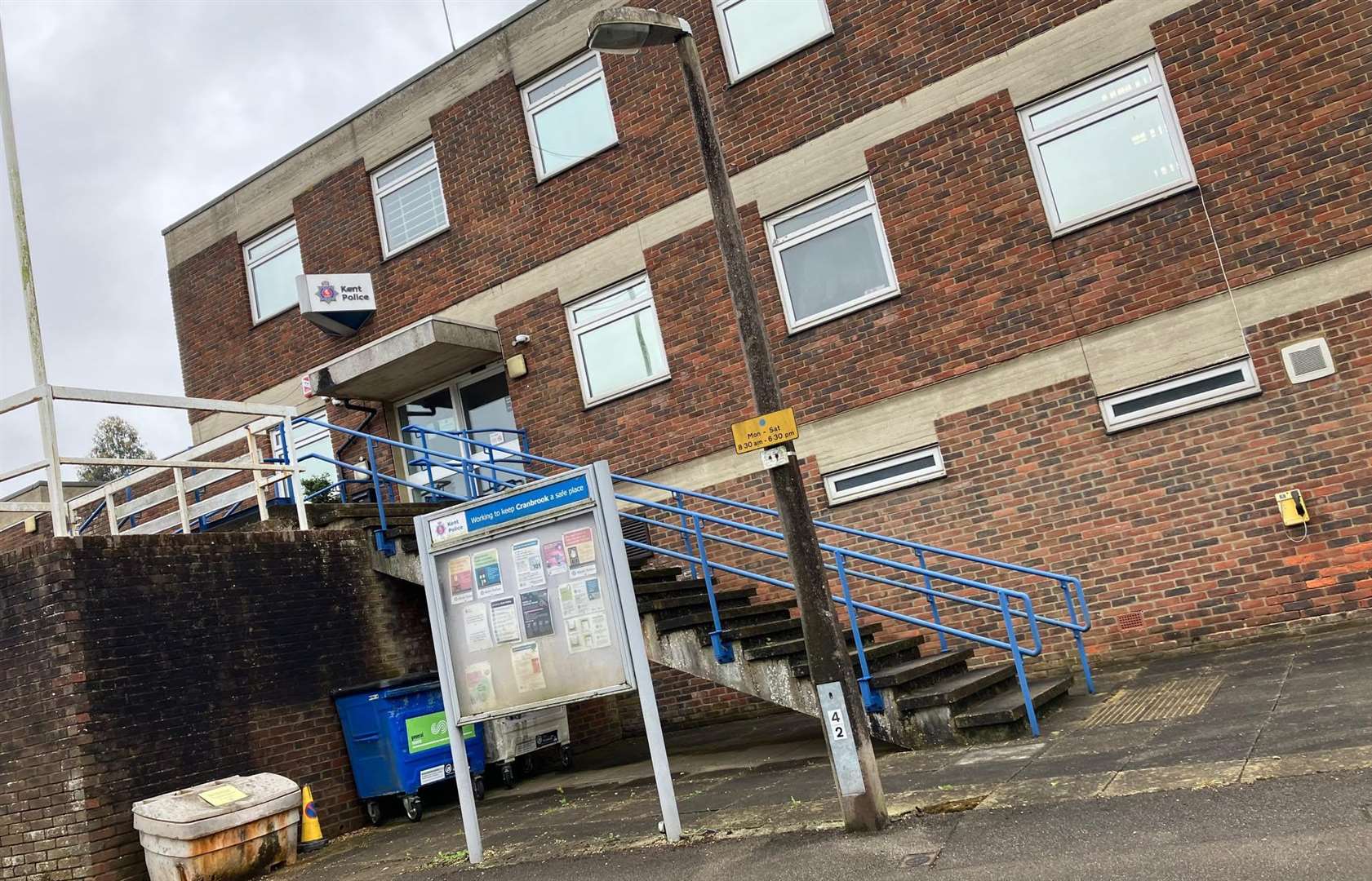 Cranbrook police station (Pic Simon Finlay)