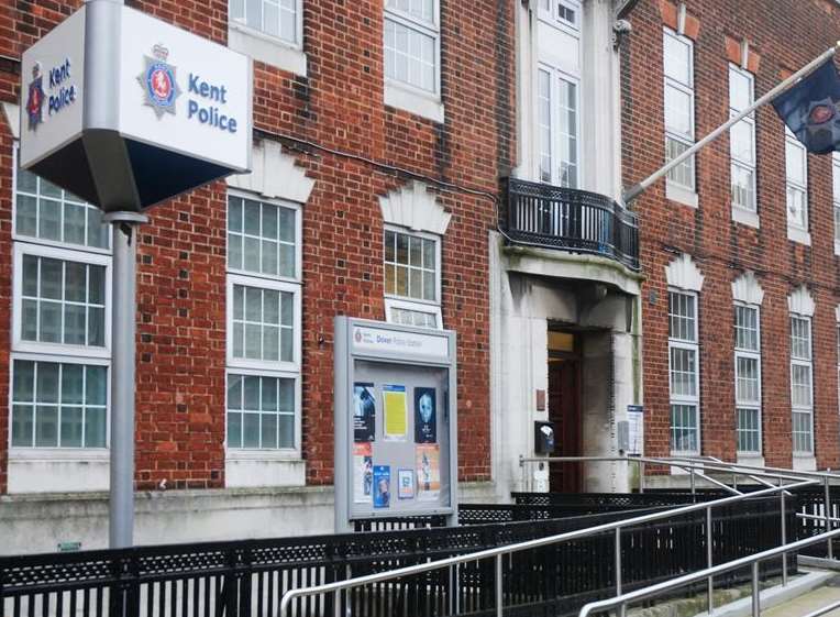 The police station in Ladywell, Dover.