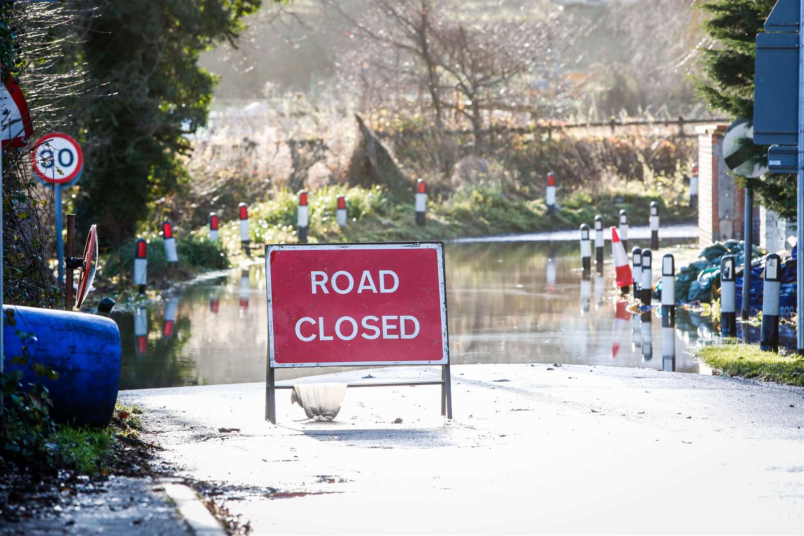 Heavy rain and flooding is one of the biggest enemies of our road surfaces