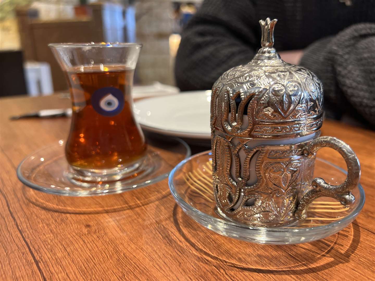 How I wish I'd ordered a Turkish tea or coffee instead