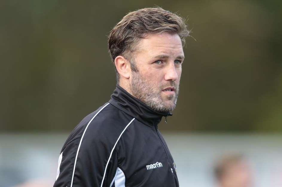 Maidstone boss Jay Saunders Picture: Martin Apps