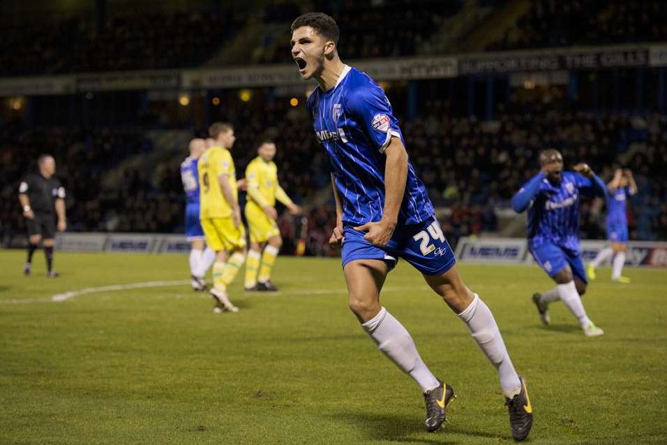 Gillingham's loan defender Ryan Inniss Picture: Barry Goodwin