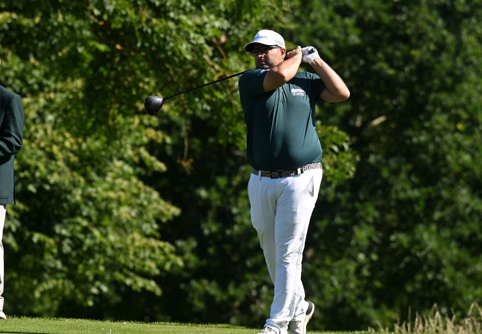 Weald of Kent’s Ryan Boyns was one of 12 players to shoot an even-par 71 to tie 23rd place Picture: Barry Goodwin