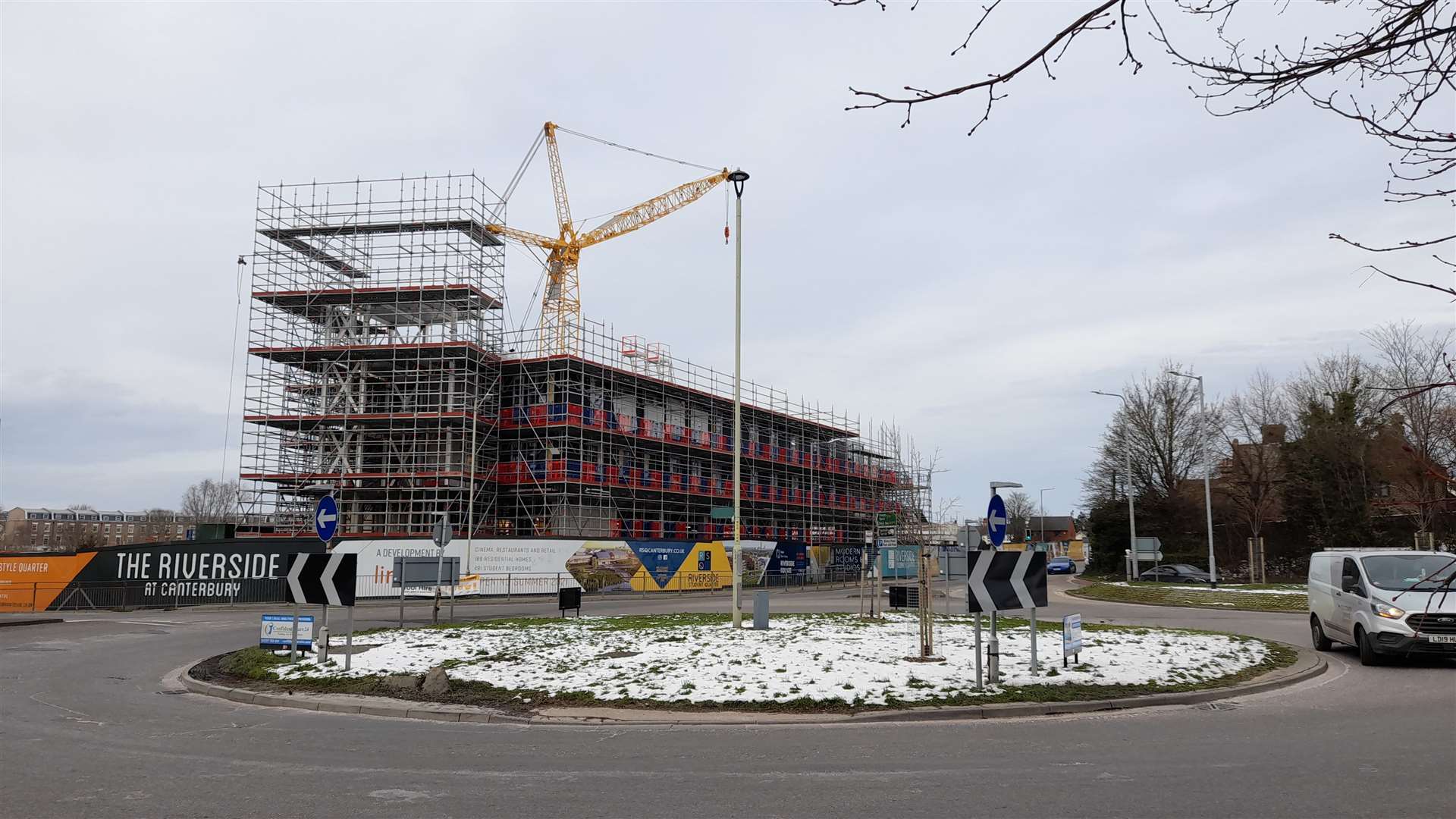 The view looking from Northgate towards the £115m scheme