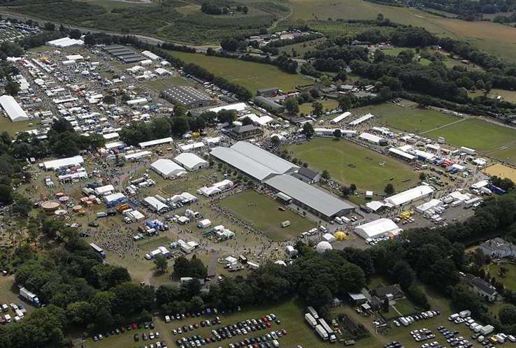 The Kent Showground at Detling. Image: Google