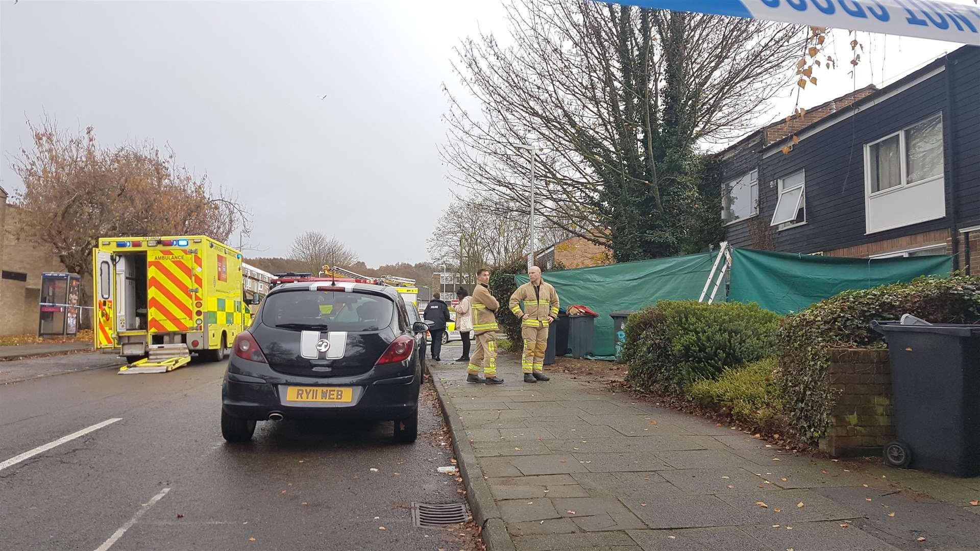 The route has been closed at the Sturry Road