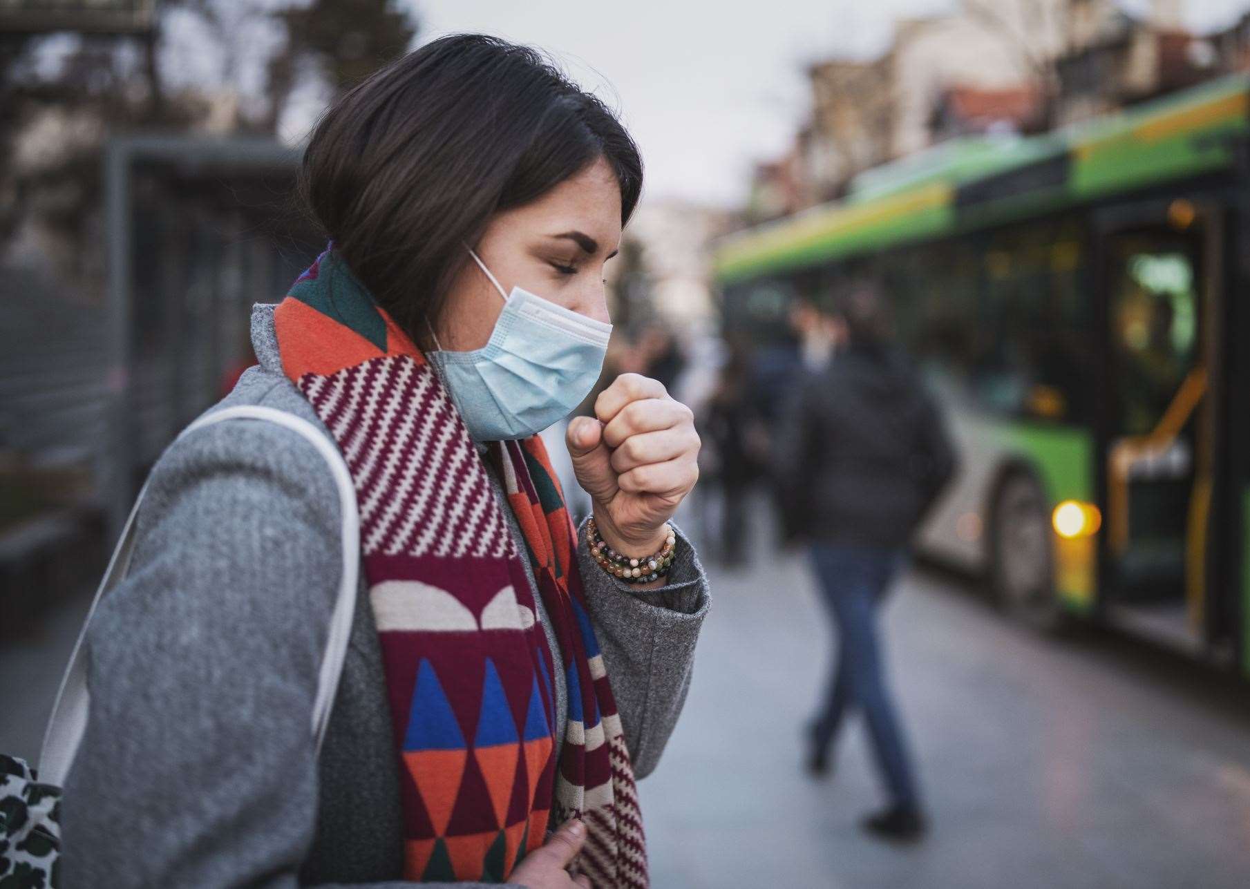 Heath bosses say wearing a mask does not make any difference. Stock picture