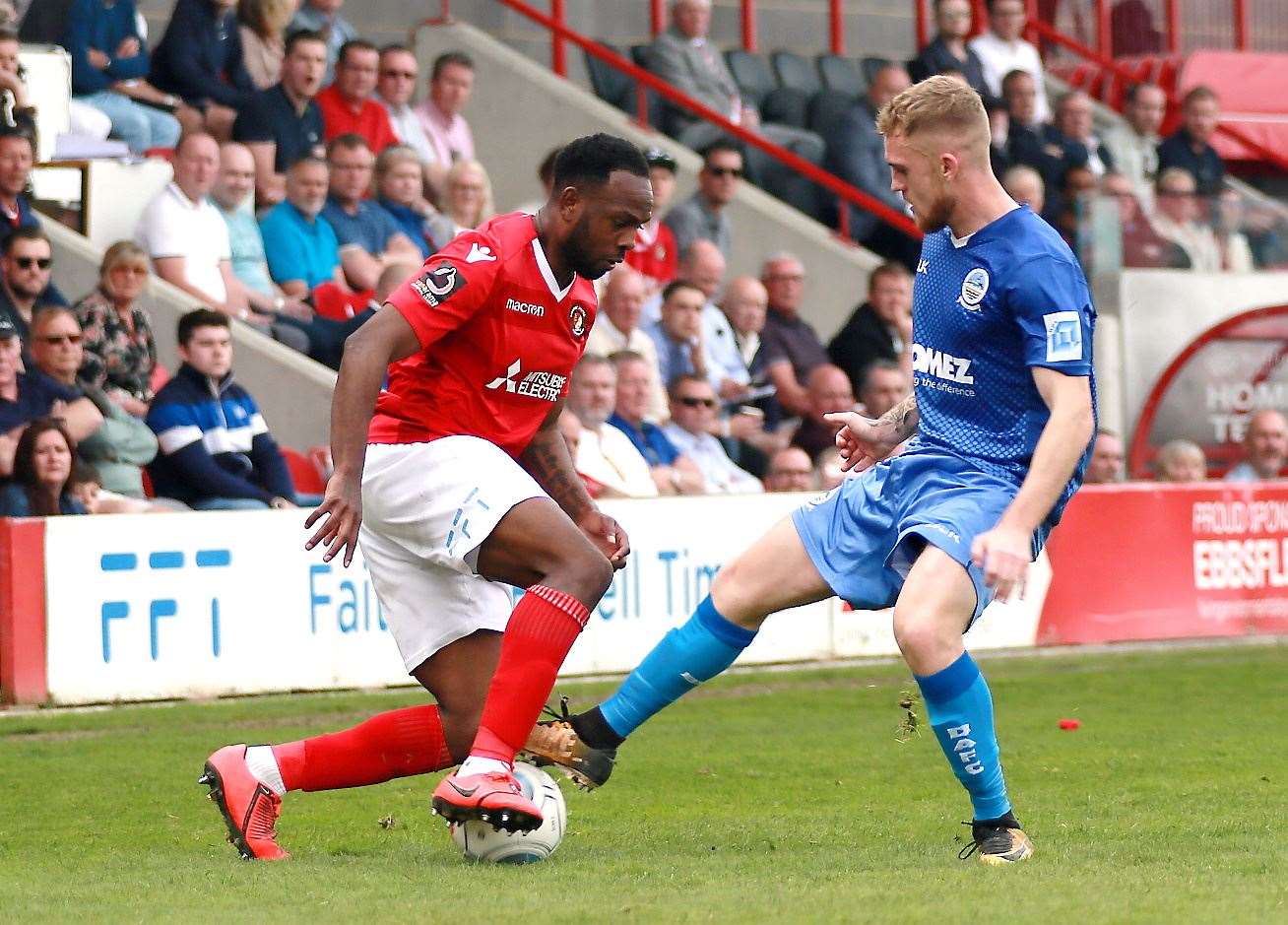 Ebbsfleet and Dover will go head-to-head in the National League Picture: Phil Lee