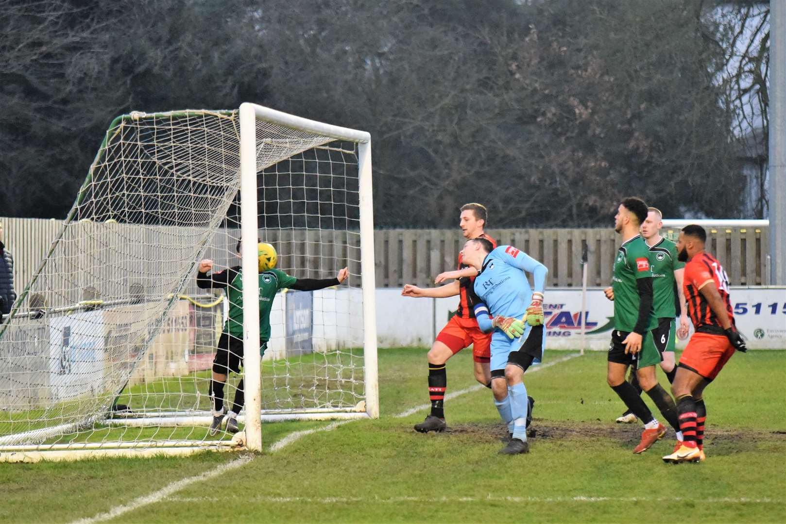 Ahmed Abdulla heads Sittingbourne's leveller at Phoenix Ken Medwyn