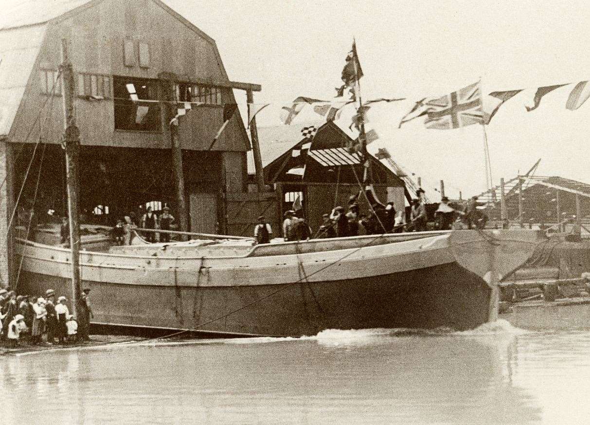 The Raybel Sailing Barge. Picture: Raybel Charters