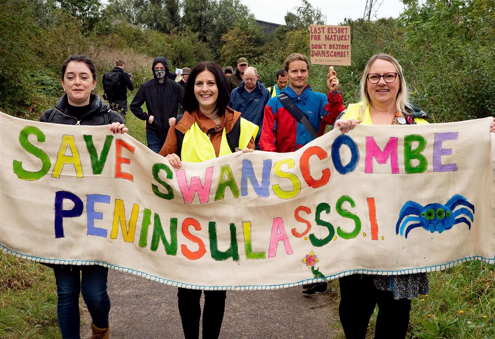 Campaigners have fought against the proposals for the site