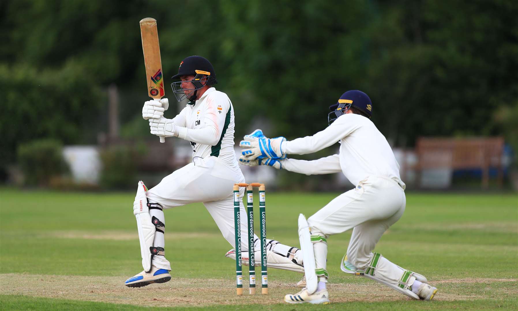 Lordswood captain Calum Macleod blasted 70 off 35 balls during their successful run chase against Canterbury. Picture: Gary Restall