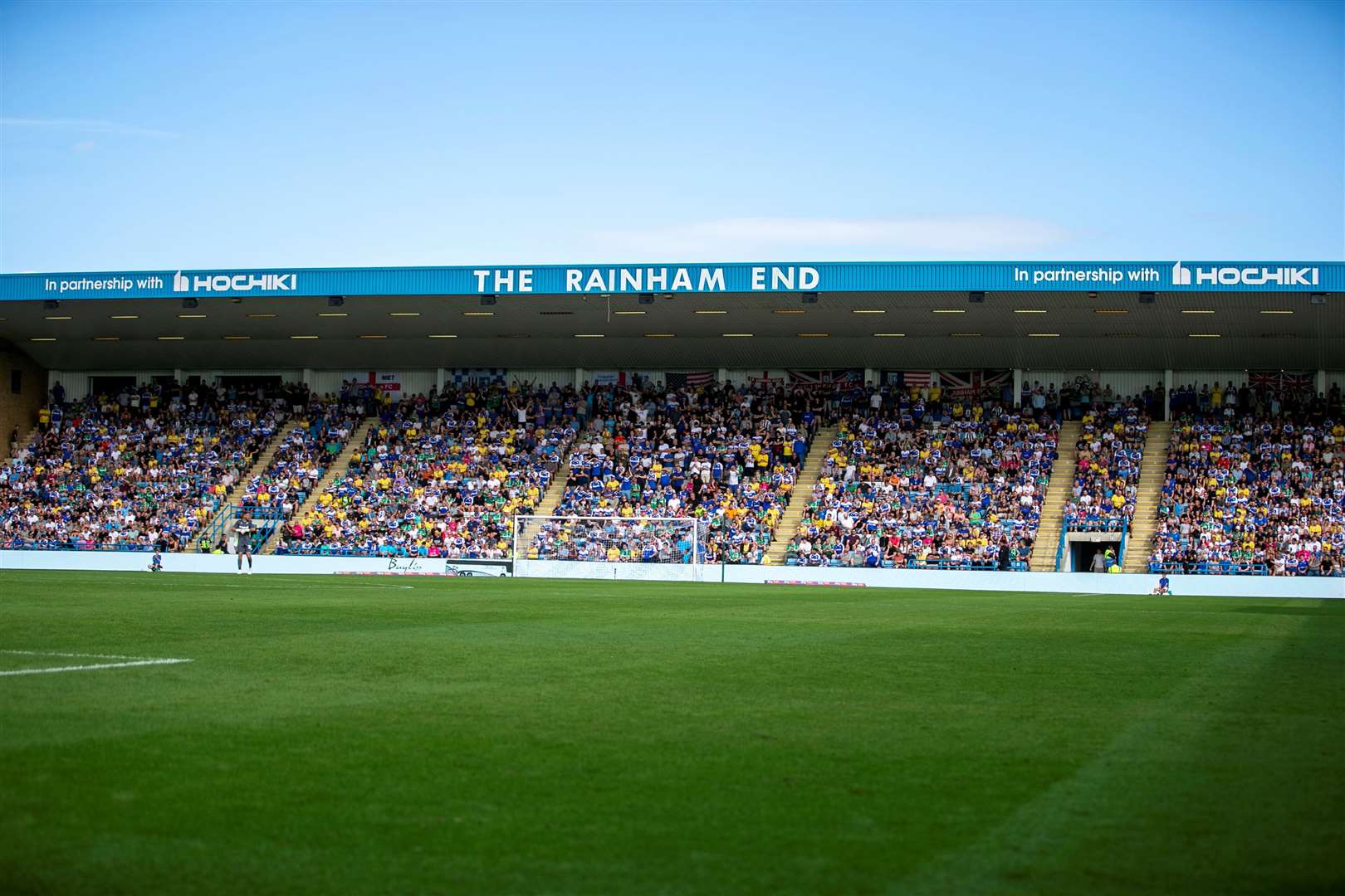 The Rainham End was sold out on Saturday Picture: @Julian_KPI