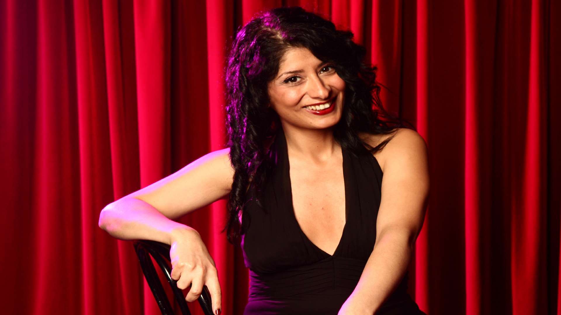 Shappi Khorsandi is at the Hazlitt Theatre