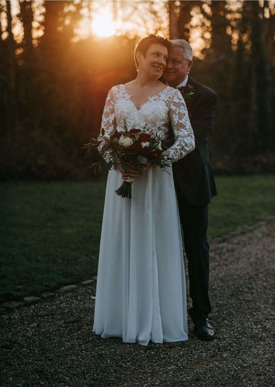 Chatham and Aylesford MP Tracey Crouch and husband Steve. Picture: @fleurchallisphotography