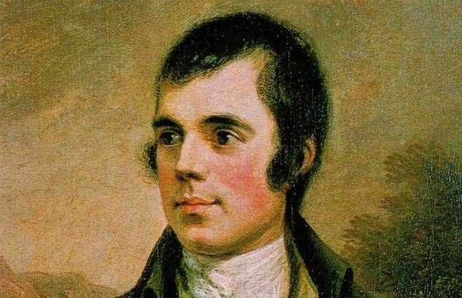 Poet Robert Burns is celebrated each January