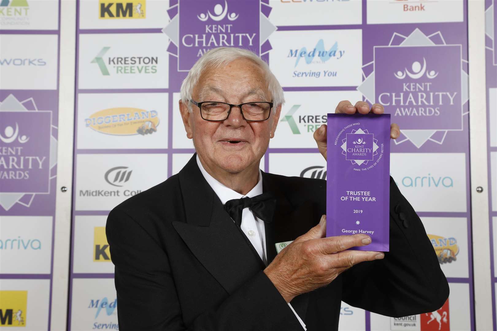 George Harvey was named Trustee of the Year for his 32-year stint at Spadework, which also won an award on the night (12341052)