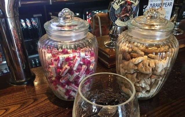 Make sure you don’t get your treats mixed up, the one on the right is for four-legged friends, the one on the left adds colour and hyperactivity to two-legged rugrats