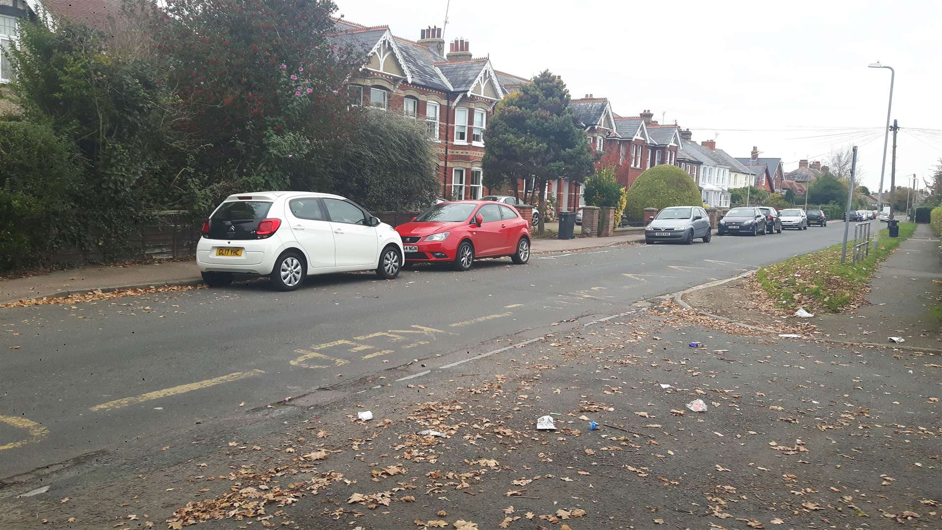 Dover Road in Sandwich where the homes are planned.