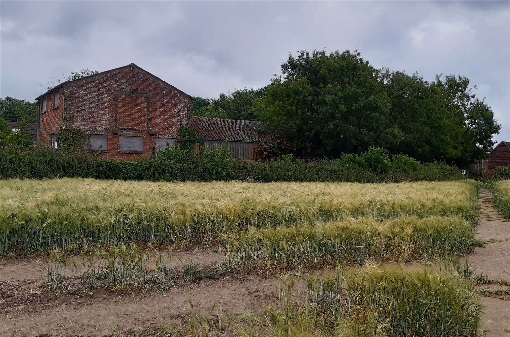 Sandyhurst Farm sits on the development site