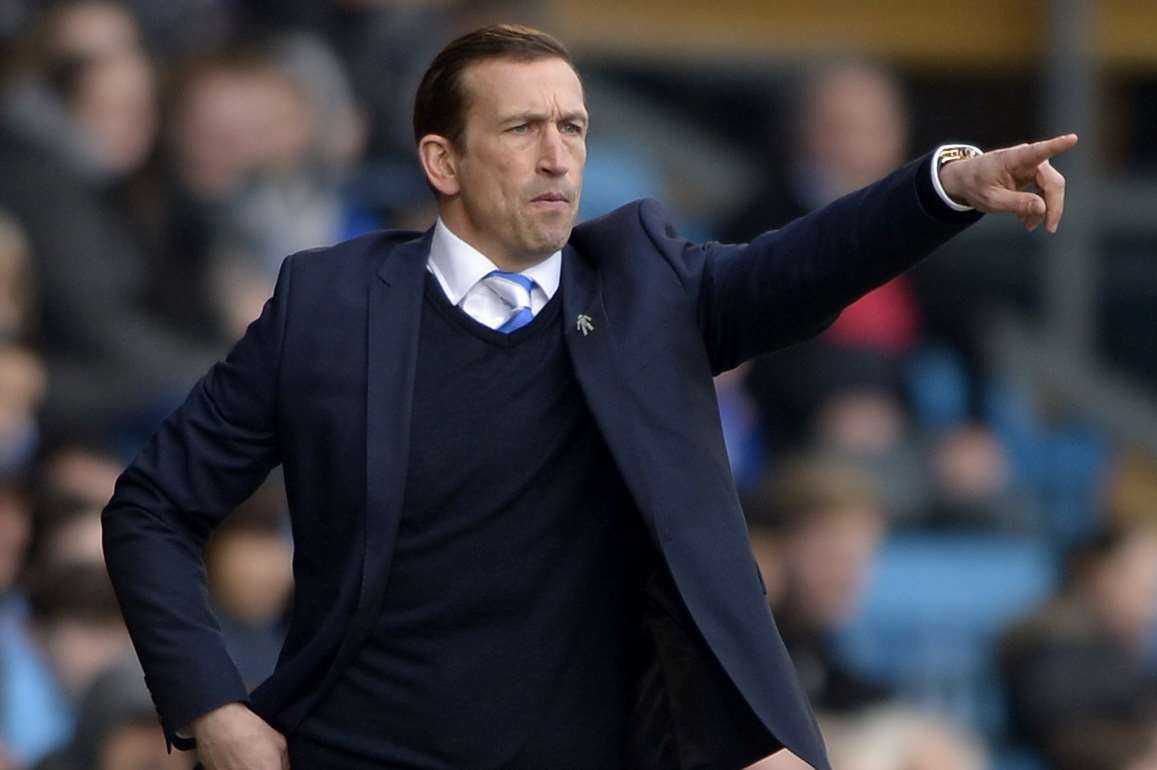 Gillingham manager Justin Edinburgh Picture: Barry Goodwin